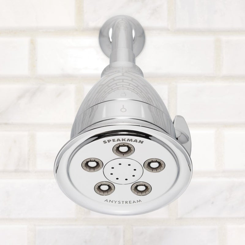 Speakman S-2005-HBF Hotel Pure Luxury Filtered Shower Head with Massage Setting, 2.5 GPM, Polished Chrome - Image 2